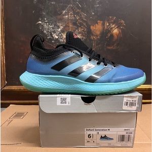 Adidas Defiant Generation tennis men’s shoes size 6.5 blue